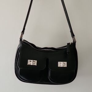 Elegant Black Shoulder Bag